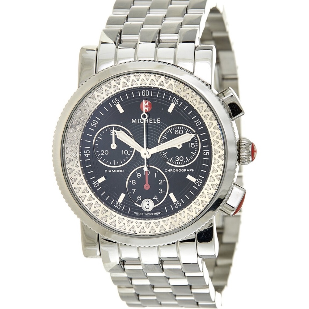 Michele Sport Sail Diamond Watch